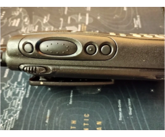 motorola ht1250 walkie talkie vhf 136mhz - 174mhz ham radio +charger +cloning cable